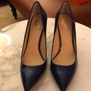 NEW Cobalt Blue Patent Leather Pump
